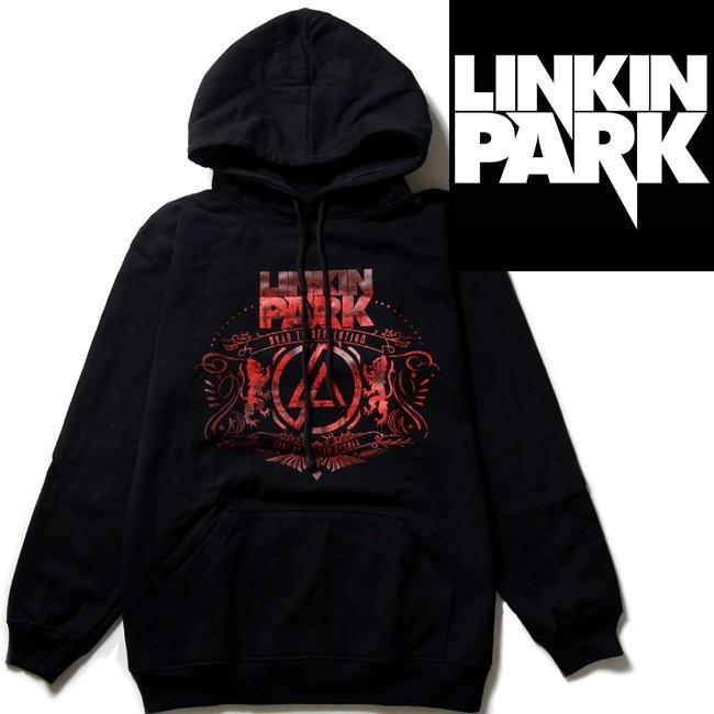 ロックパーカー Linkin Park パーカー プルオーバー 裏起毛 メンズ レディース バンド スウェット ROCK 冬 コットン 綿 ブラック 黒 S-XL 大きいサイズ おしゃれ｜t-link