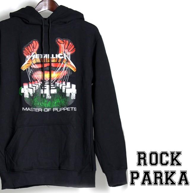 ロックパーカー バンド Metallica メタリカ パーカー 裏起毛 メンズ レディース ブラック 黒 S M L Xlサイズ コットン 綿 かっこいい おしゃれ 大きいサイズ Apw038 T Link 通販 Yahoo ショッピング