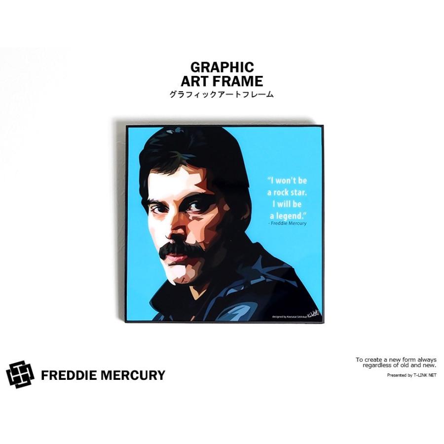 グラフィック アートフレーム おしゃれ Freddie Mercury ポップ フレディマーキュリー 壁掛け アートパネル ロック インテリア 木製 アートボード バンド Arf011 T Link 通販 Yahoo ショッピング