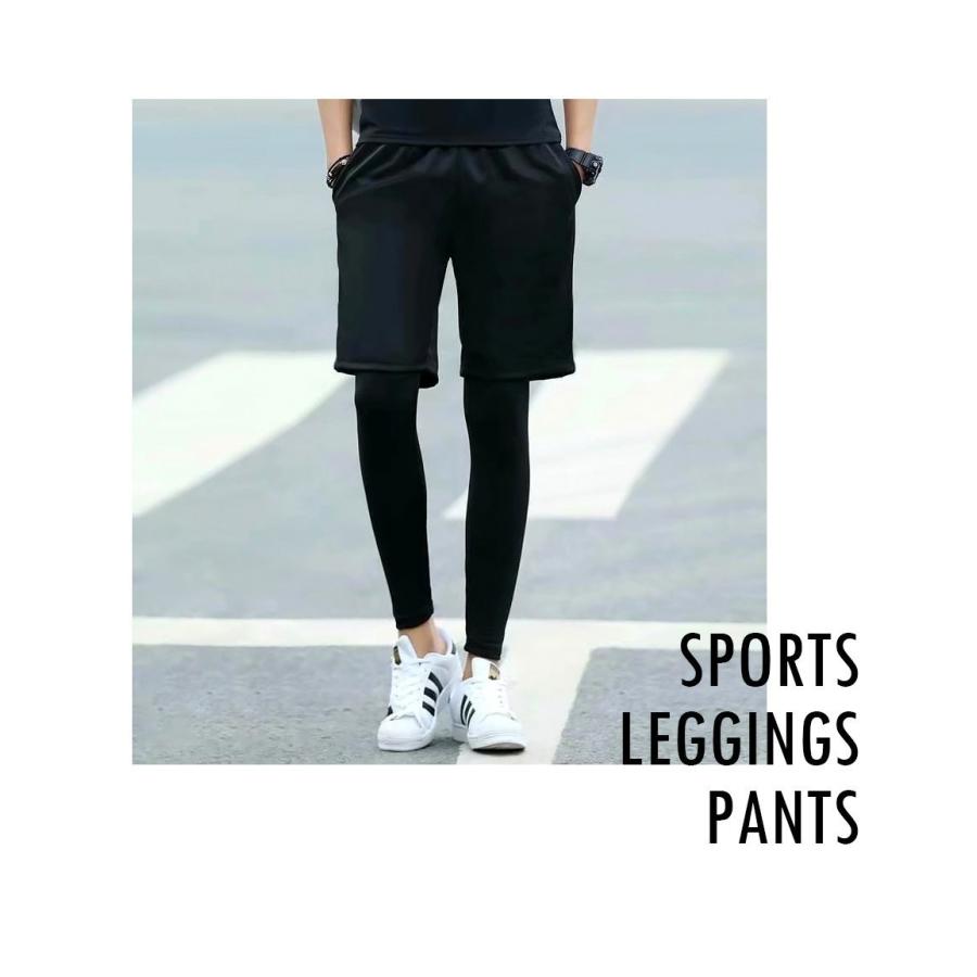 スポーツレギンス メンズ 春夏秋冬用 ポリエステル 黒 Ahwnv 英字ロゴ S Xxl Ccs027 T Link 通販 Yahoo ショッピング