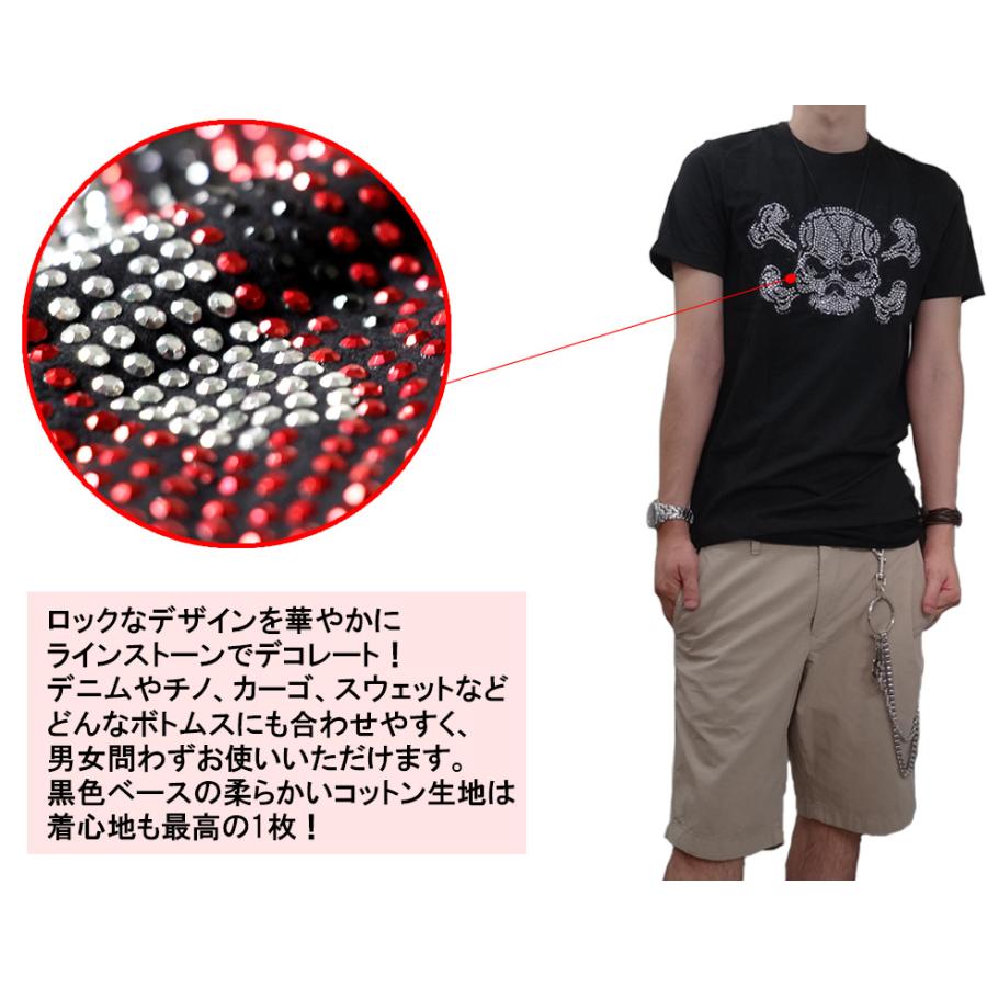 ラインストーン ロックTシャツ 9種類 半袖 バンドTシャツ ドクロ ラインストーン ロックTシャツ 9種類 半袖 バンドTシャツ ドクロ