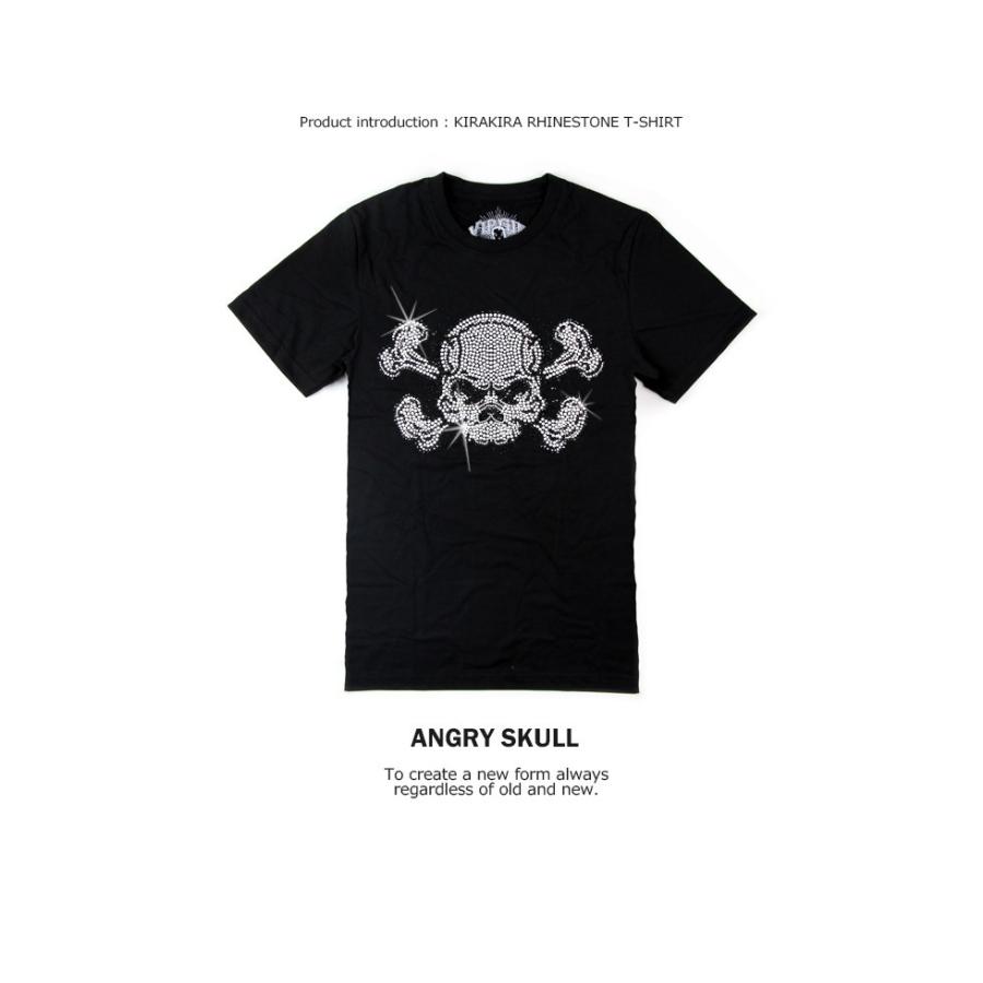 ラインストーン ロックtシャツ 9種類 半袖 バンドtシャツ ドクロ スカル 骸骨 レディース メンズ 黒色 S M Lサイズ Dkr002 T Link 通販 Yahoo ショッピング