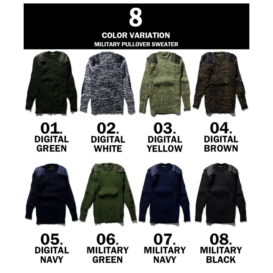 コマンドセーター ニットセーター メンズ ミリタリーセーター