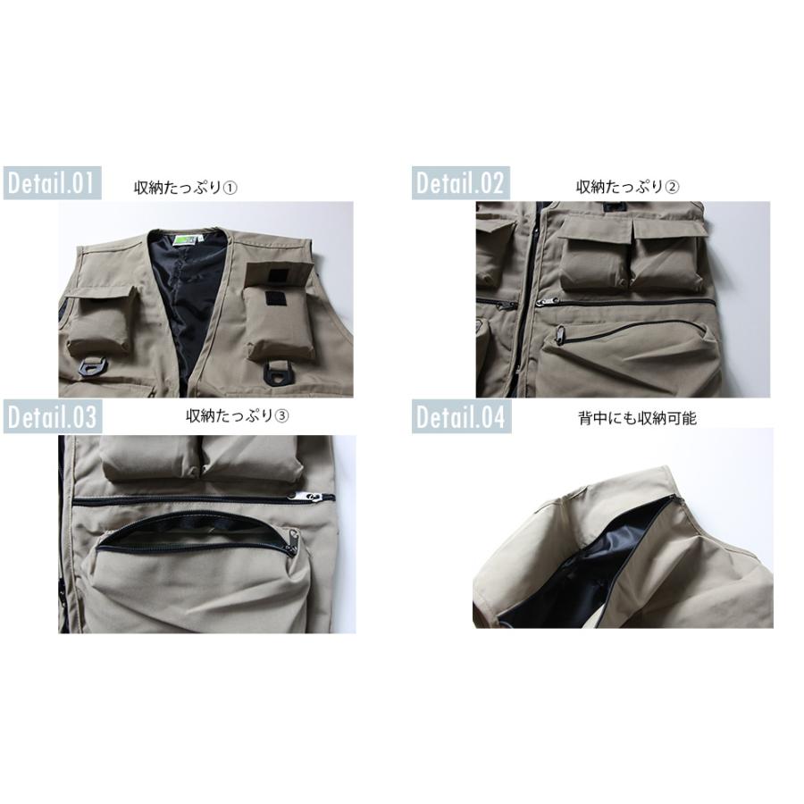 爆買 多機能 フィッシングベスト メンズ レディース おしゃれ 釣り