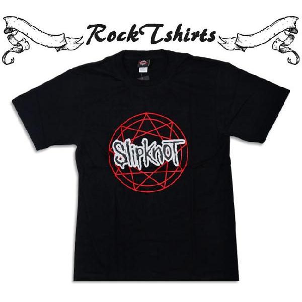 ロックtシャツ バンドtシャツ パンク Slipknot スリップノット メンズ