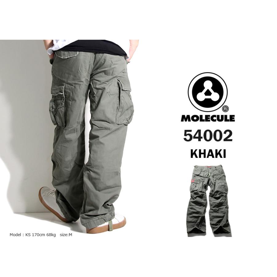 カーゴパンツ メンズ ワイドパンツ ストリート系 MOLECULE 54002