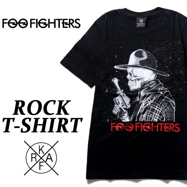 ロックTシャツ バンドTシャツ パンク メンズ レディース Foo Fighters