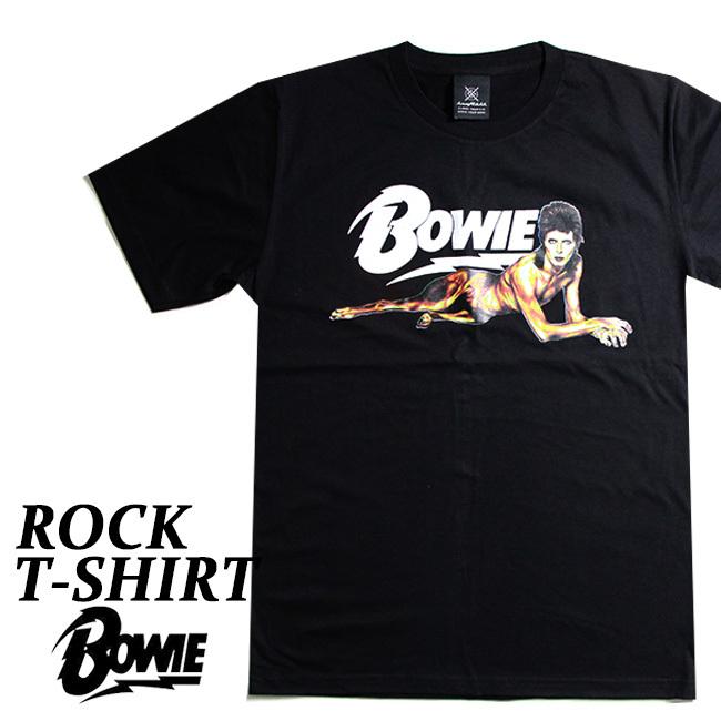 ロックTシャツ バンドTシャツ パンク メンズ レディース David Bowie 