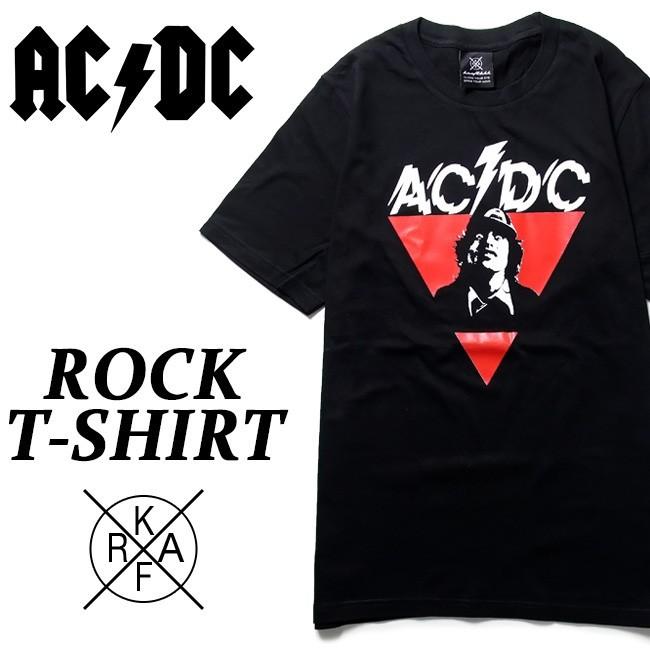 ロックTシャツ バンドTシャツ パンク メンズ レディース AC/DC Tシャツ