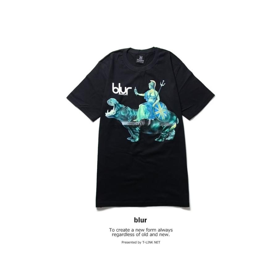 ロックTシャツ バンドTシャツ パンク メンズ レディース Blur Tシャツ
