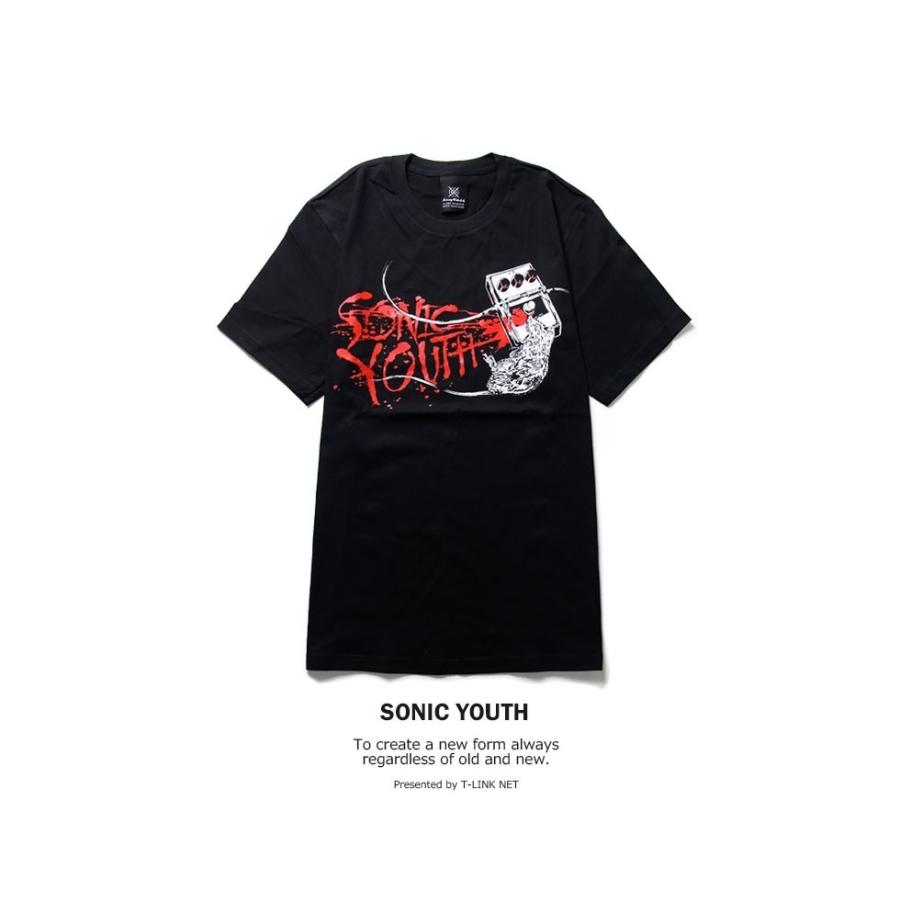 ロックTシャツ バンドTシャツ パンク メンズ レディース Sonic Youth T