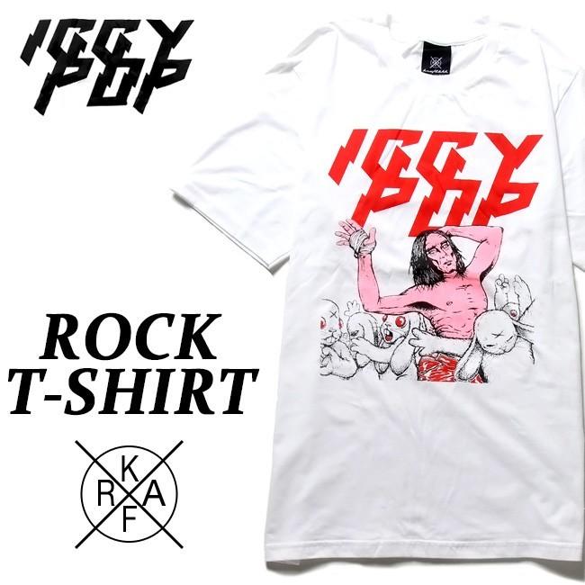 ロックTシャツ バンドTシャツ パンク メンズ レディース Iggy
