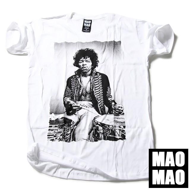 Tシャツ メンズ おしゃれ 半袖 ストリート系 Tシャツ レディース Maomao デザインtシャツ 伝説のドラマー Leon Hendorix 白色 M Lサイズ Mah021 T Link 通販 Yahoo ショッピング