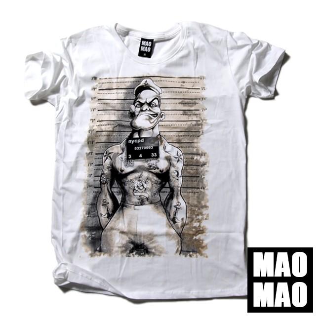 Tシャツ メンズ おしゃれ 半袖 ストリート系 Tシャツ レディース Maomao デザインtシャツ 指名手配の海賊 S M Lサイズ 白色 Mah043 T Link 通販 Yahoo ショッピング