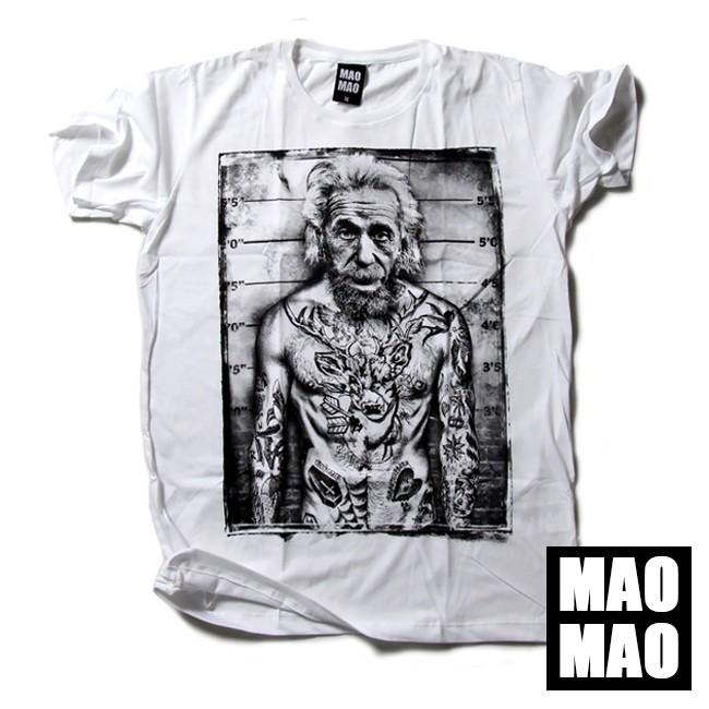 Tシャツ メンズ おしゃれ 半袖 ストリート系 Tシャツ レディース Maomao デザインtシャツ ワイルドなアインシュタイン S M Lサイズ 白色 Mah046 T Link 通販 Yahoo ショッピング