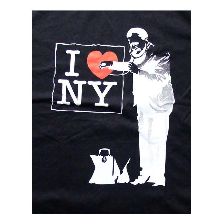 おもしろtシャツ パロディtシャツ メンズ 面白いtシャツ 笑えるtシャツ I Love Ny S M L Xlサイズ ブラック ホワイト Nki024 T Link 通販 Yahoo ショッピング