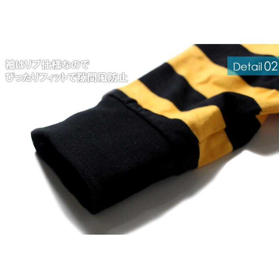 爆買 ボーダーポロシャツ ロングTシャツ メンズ ボーダーTシャツ 大人気の レイヤード ボーダーポロシャツ 4カラー S-2XL |  | 11