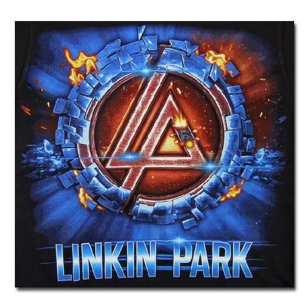 ロックtシャツ バンドtシャツ パンク Linkin Park リンキンパーク 隕石イラスト Mサイズ 黒色 Reo003 T Link 通販 Yahoo ショッピング