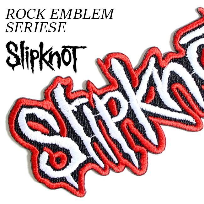 ロックバンドモチーフ ワッペン アップリケ SlipKnot スリップノット｜t-link