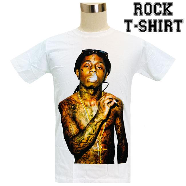 ロックTシャツ バンドTシャツ パンク Lil Wayne リル・ウェイン 全身