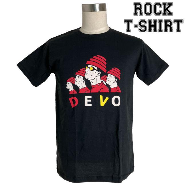 ロックTシャツ バンドTシャツ パンク Devo ディーヴォ メンバー