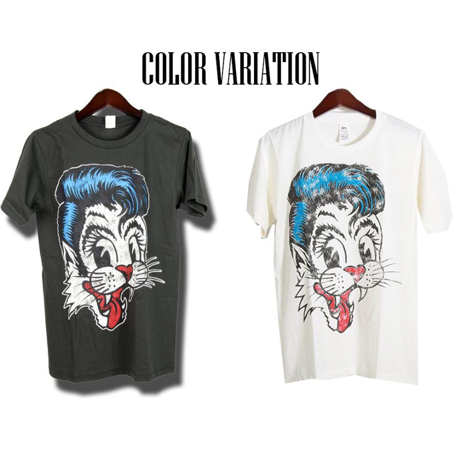 ヴィンテージロックtシャツ バンドtシャツ パンク ストレイ キャッツ