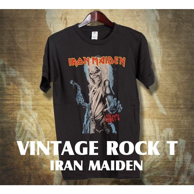 ヴィンテージロックtシャツ バンドtシャツ パンク IRON MAIDEN