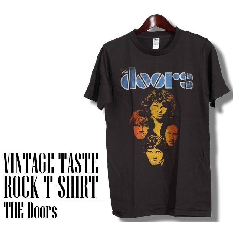 ヴィンテージロックtシャツ バンドtシャツ パンク Doors ドアーズ M L