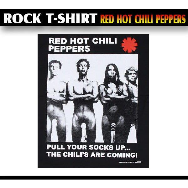 ロックtシャツ バンドtシャツ パンク Red Hot Chili Peppers レッド ホット チリ ペッパーズ 股間靴下 Mサイズ Lサイズ 黒色 白色 Wof048 T Link 通販 Yahoo ショッピング