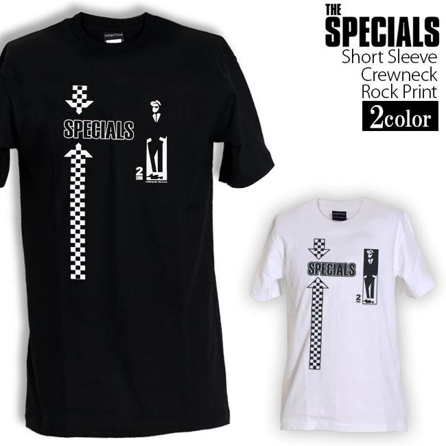 ロックtシャツ バンドtシャツ パンク ザ スペシャルズ The Specials Mサイズ Lサイズ 黒色 白色 :wof076:T