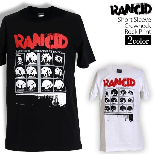 ロックtシャツ バンドtシャツ パンク ランシド Rancid カウンターロゴ