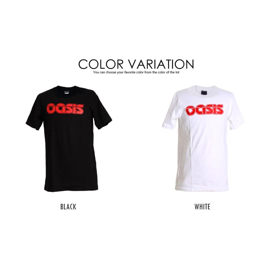 oasis Tシャツ XL ロックtシャツ バンドtシャツ パンク OASIS オアシス 赤ロゴ