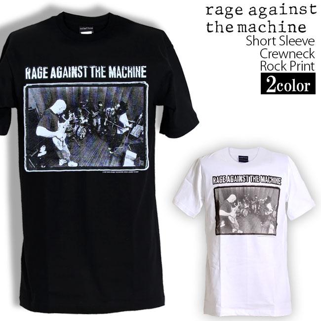 ロックtシャツ バンドtシャツ パンク Rage Against the Machine ライブ Mサイズ Lサイズ 黒色 白色