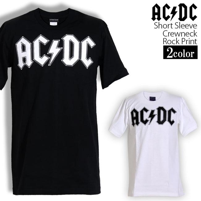 ロックtシャツ バンドtシャツ パンク AC/DC エーシー ディーシー