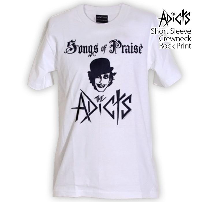 ロックtシャツ バンドtシャツ パンク The Adicts Songs of Praise 