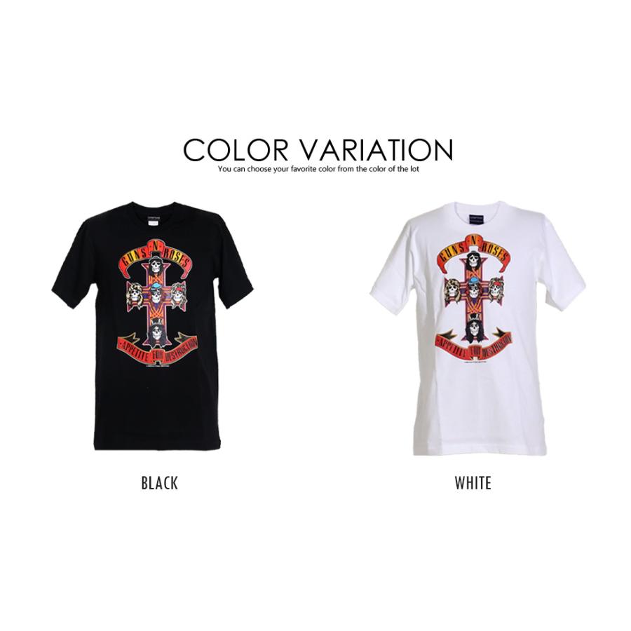 ロックtシャツ バンドtシャツ パンク ガンズ アンド ローゼズ メンバー