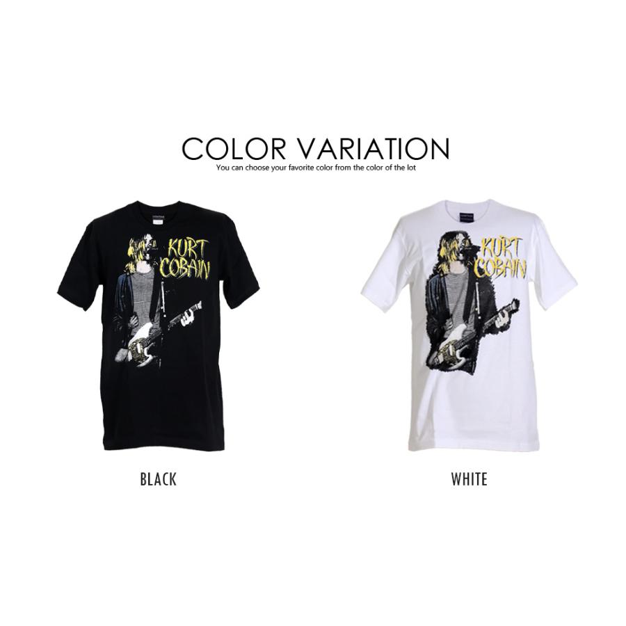 ロックtシャツ バンドtシャツ パンク Kurt Cobain カート コバーン