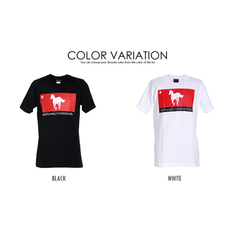 ロックtシャツ バンドtシャツ パンク Deftones デフトーンズ worldwide