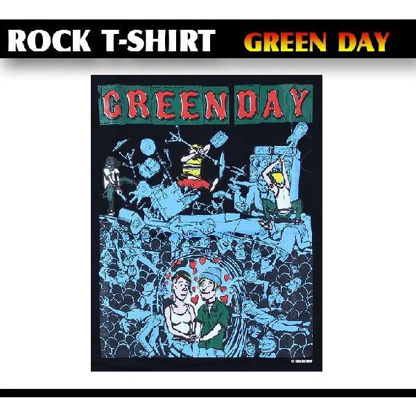 ロックtシャツ バンドtシャツ パンク グリーン デイ Green Day