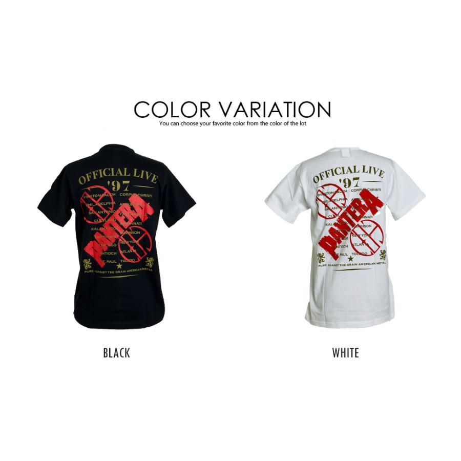 爆買 ロックtシャツ バンドtシャツ パンク PANTERA パンテラ 101 PROOF