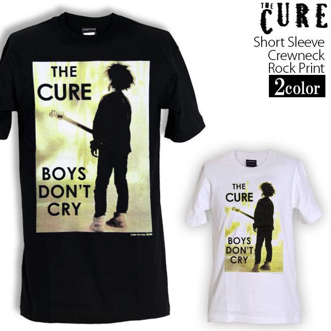 ロックtシャツ バンドtシャツ パンク THE CURE ザ キュアー ギターの