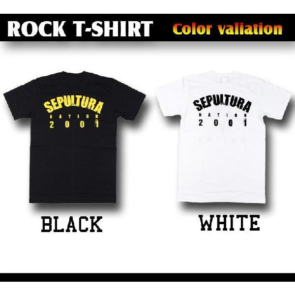 ロックtシャツ バンドtシャツ パンク SEPULTURA セパルチュラ 逆五芒星 