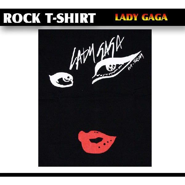 ロックtシャツ バンドtシャツ パンク バンドtシャツ Lady Gaga レディー ガガ 顔イラスト Mサイズ Lサイズ 黒色 白色 Wof323 T Link 通販 Yahoo ショッピング