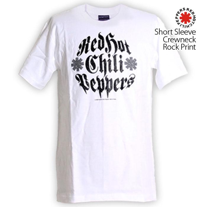 ロックtシャツ バンドtシャツ パンク Red Hot Chili Peppers レッド