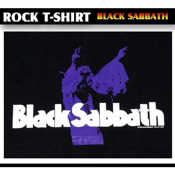 ブラックサバス Black Sabbath Tシャツ Lサイズ ホワイト ブラック・サバス / ロゴ （WHITE） - ロックTシャツ バンドT
