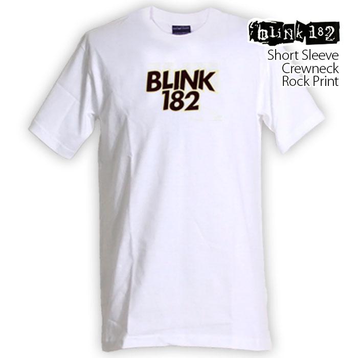 ロックtシャツ バンドtシャツ パンク BLINK-182 ブリンク バックに