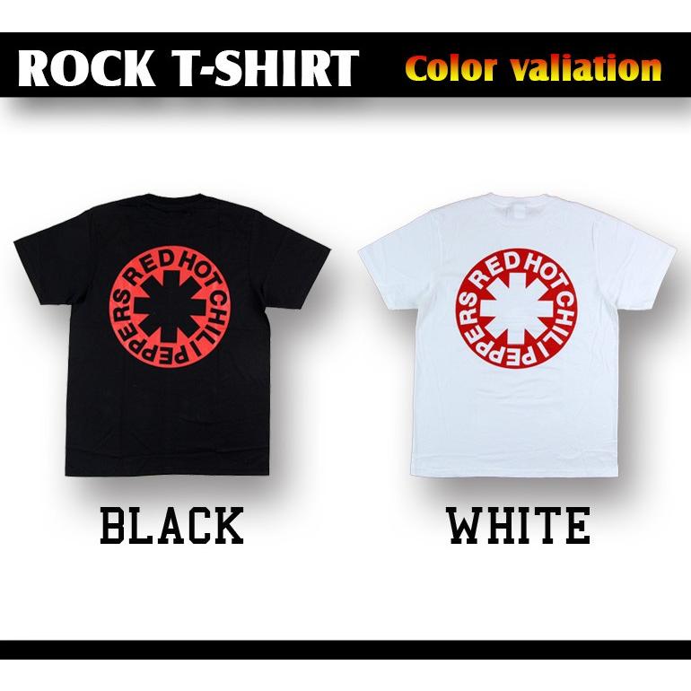 ロックtシャツ バンドtシャツ パンク Red Hot Chili Peppers レッド ホット チリ ペッパーズ メンズ レディース Mサイズ Lサイズ XLサイズ 黒色 白色｜t-link｜05