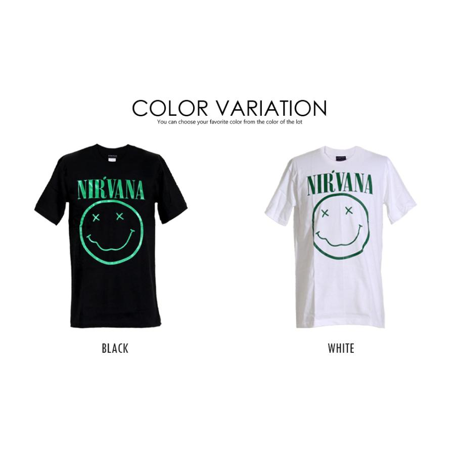 ロックtシャツ バンドtシャツ パンク Nirvana ニルヴァーナ ニルバーナ