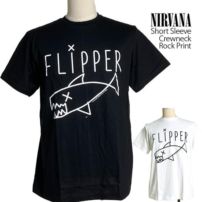 【新品未使用】FZNZ バンドTシャツ ロックtシャツ バンドtシャツ パンク Nirvana ニルヴァーナ 天使