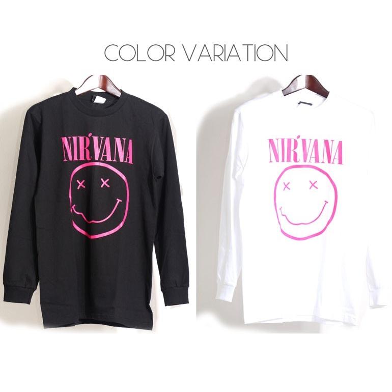 NIRVANA Tシャツ Lサイズ NIRVANA Tシャツ Lサイズ 黒 ⑷ ニルヴァーナ SRLB3 - メルカリ